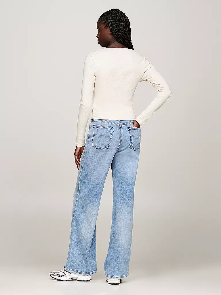 TOMMY JEANS | Maglietta a maniche lunghe | Crema