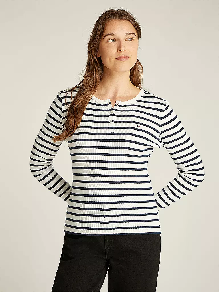 TOMMY JEANS | Maglietta a maniche lunghe | Blu scuro