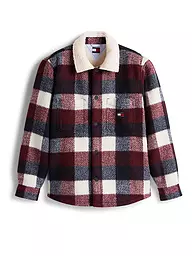 TOMMY JEANS | Overshirt | Rosso scuro