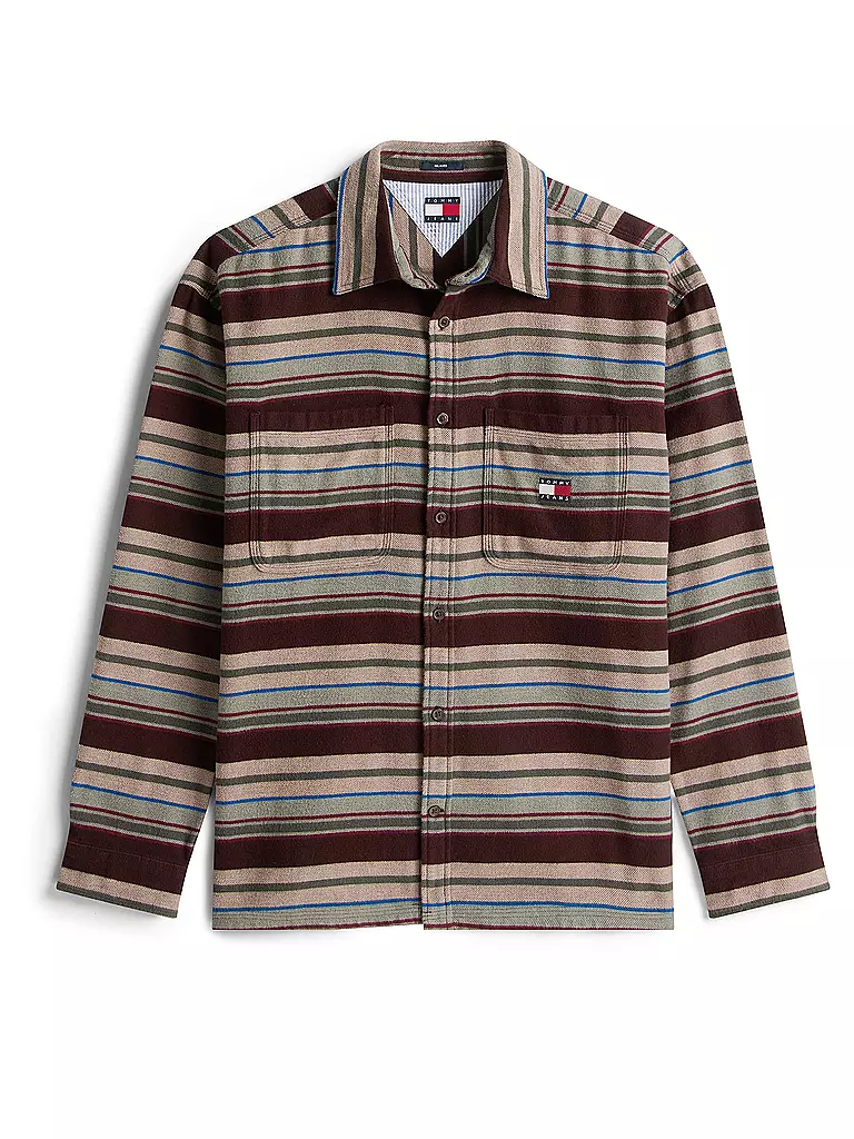 TOMMY JEANS | Overshirt | Marrone