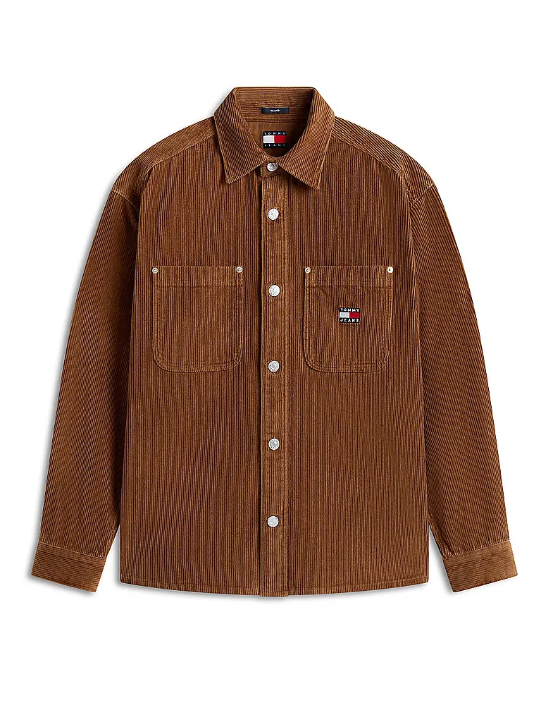 TOMMY JEANS | Overshirt | Marrone chiaro