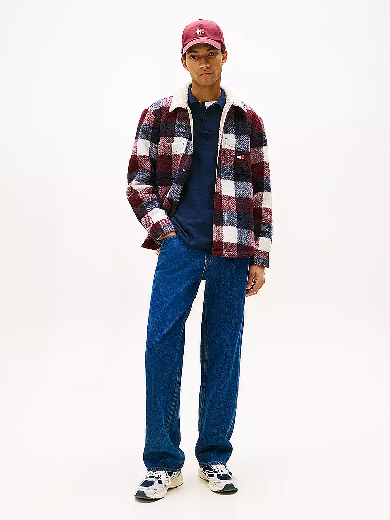 TOMMY JEANS | Overshirt | Rosso scuro