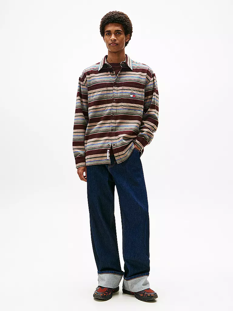TOMMY JEANS | Overshirt | Marrone