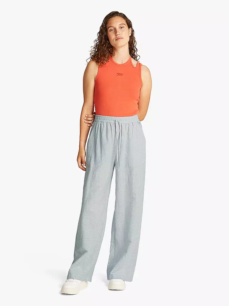 TOMMY JEANS | Pantaloni a gamba larga | Blu chiaro