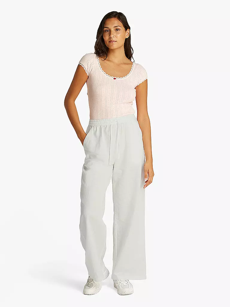 TOMMY JEANS | Pantaloni a gamba larga | Bianco