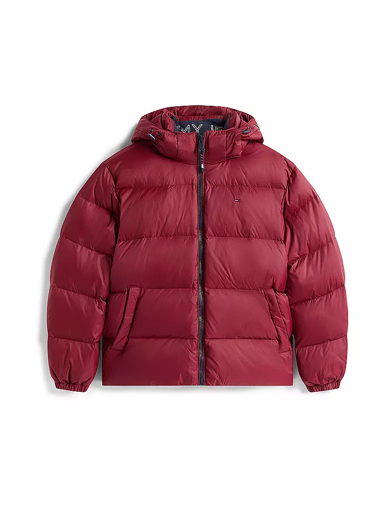 TOMMY JEANS | Piumino ESSENTIAL | Rosso scuro
