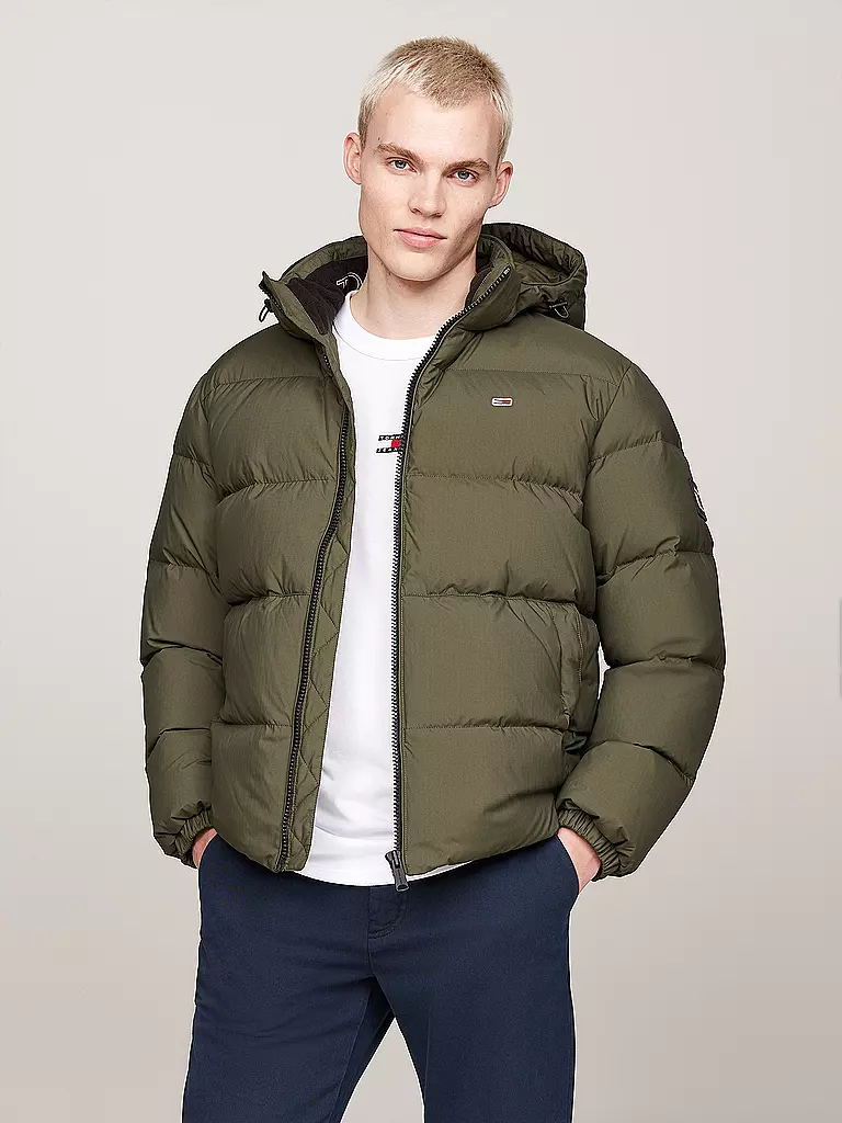 TOMMY JEANS | Piumino ESSENTIAL | Oliva