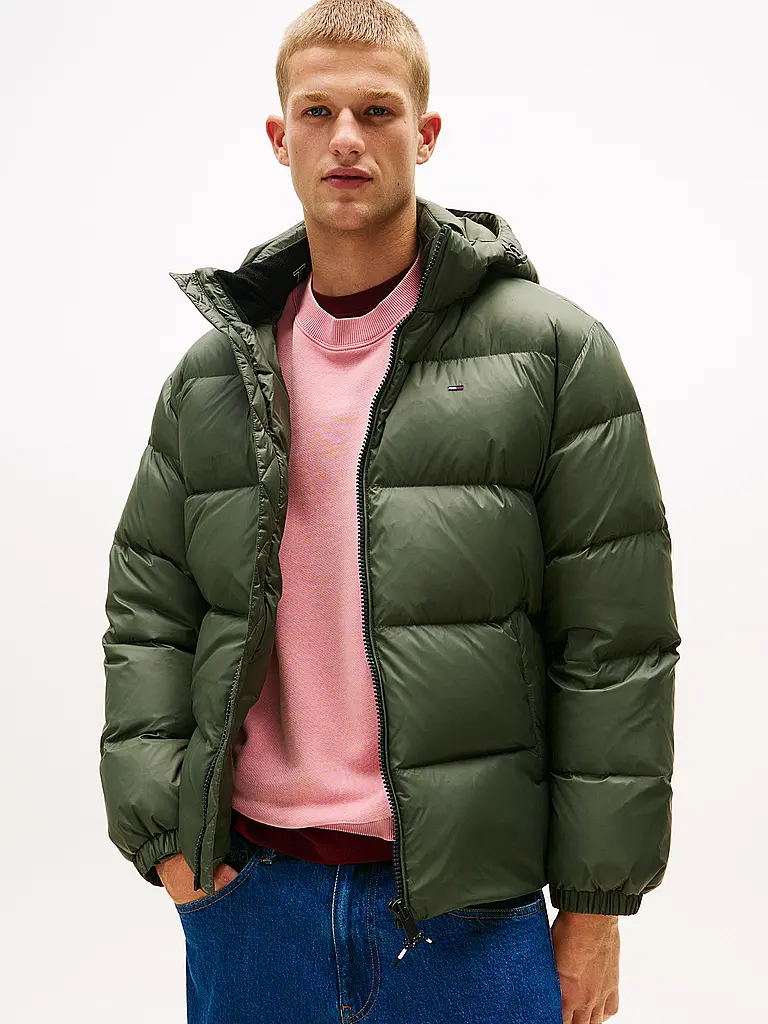 TOMMY JEANS | Piumino ESSENTIAL | Oliva
