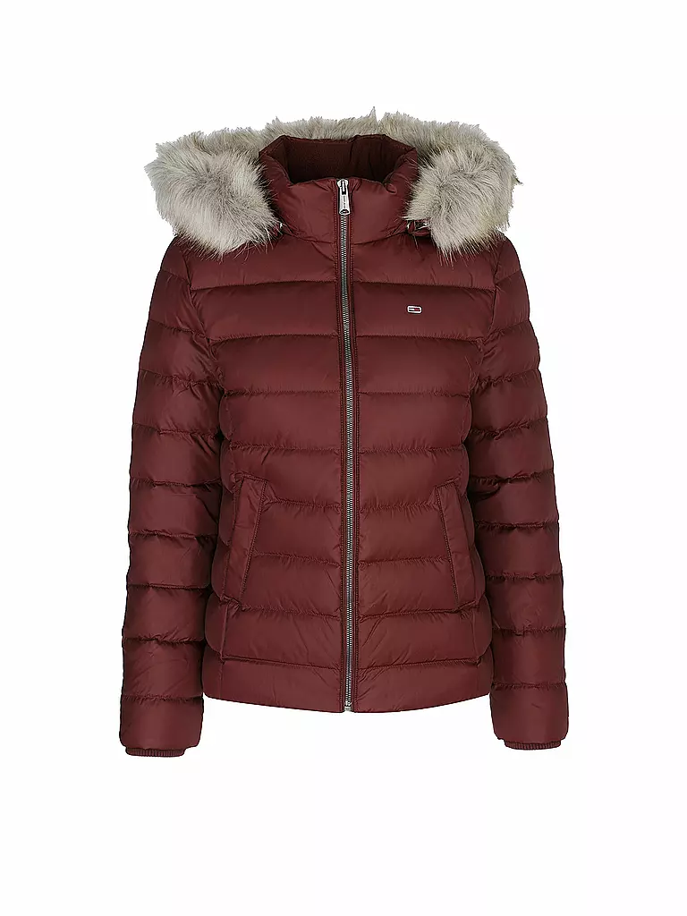TOMMY JEANS | Piumino Martina | Rosso scuro