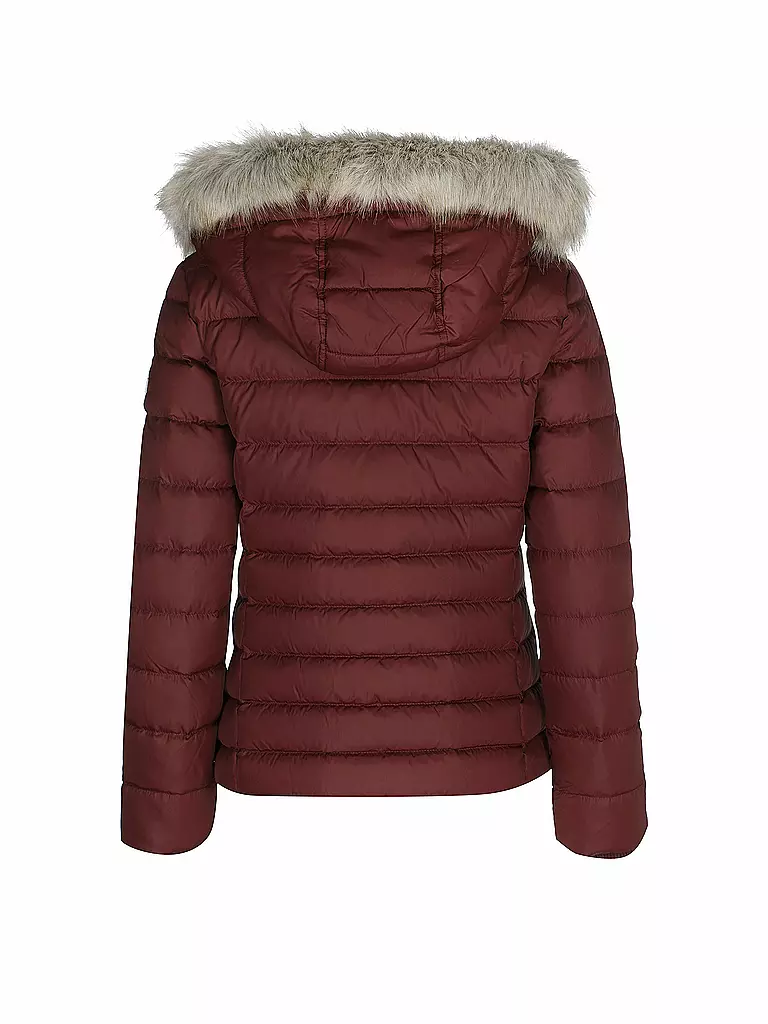 TOMMY JEANS | Piumino Martina | Rosso scuro