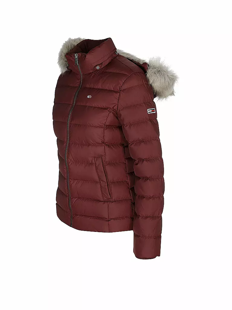 TOMMY JEANS | Piumino Martina | Rosso scuro