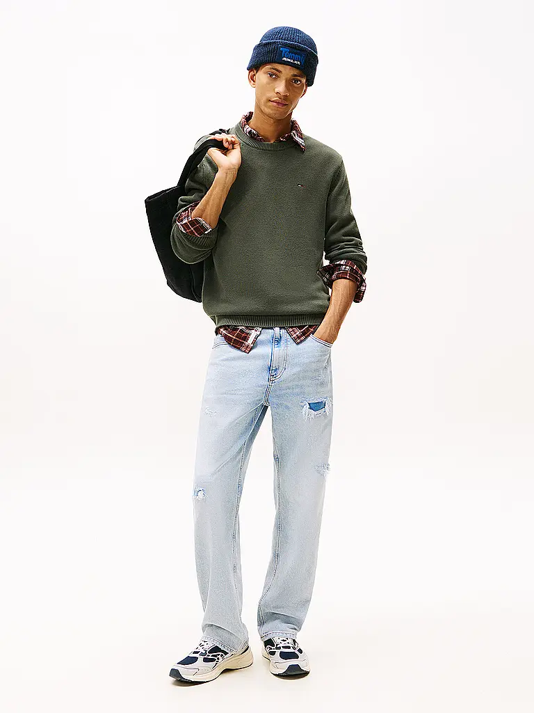 TOMMY JEANS | Pullover | Verde scuro