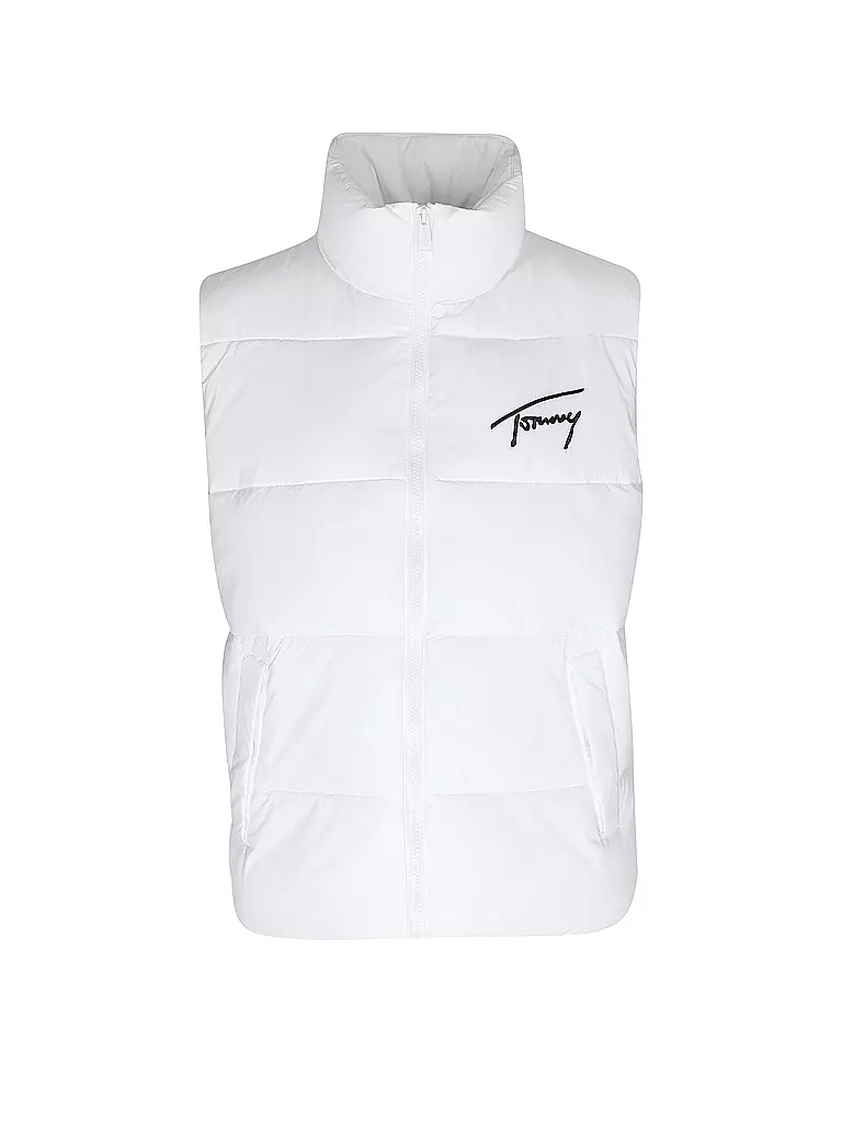 TOMMY JEANS | Steppgilet | Bianco