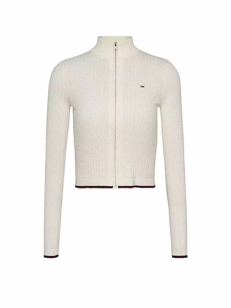 TOMMY JEANS | Strickjacke | Bianco
