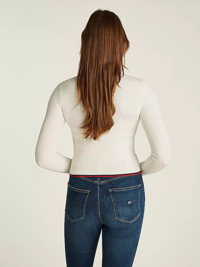 TOMMY JEANS | Strickjacke | Bianco