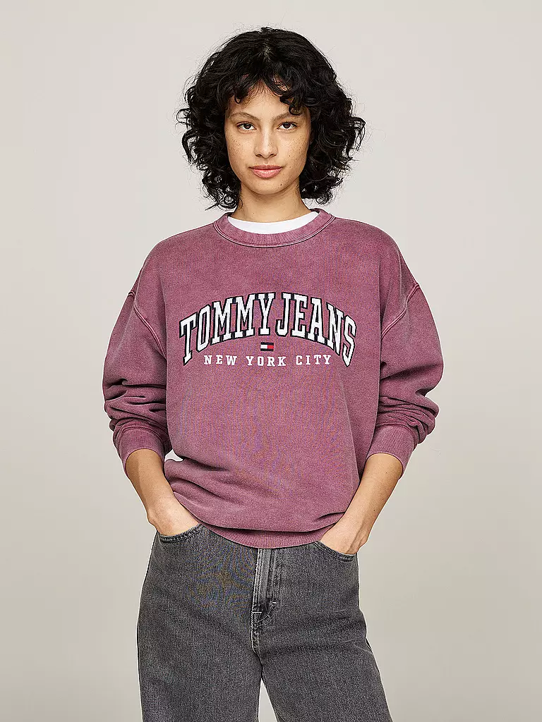 TOMMY JEANS | Sweater | Rosso scuro