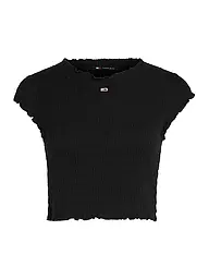 TOMMY JEANS | T-Shirt Cropped Fit  | Nero