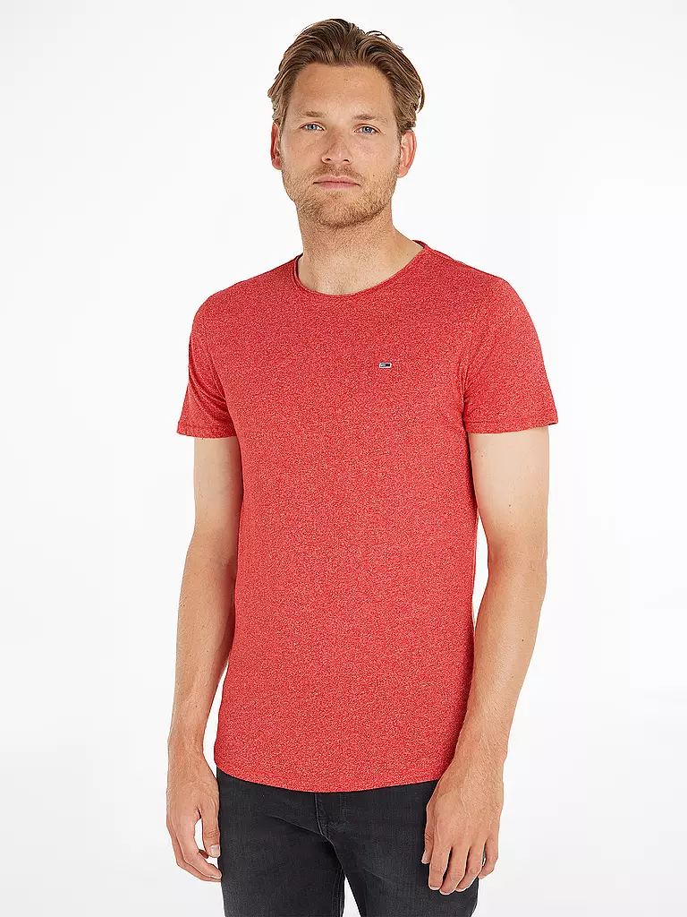 TOMMY JEANS | T-Shirt Slim Fit JASPER | Rosso