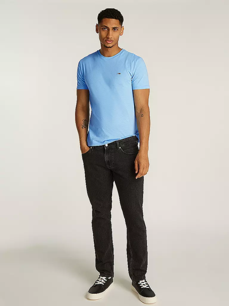 TOMMY JEANS | T-Shirt Slim Fit | Blu chiaro