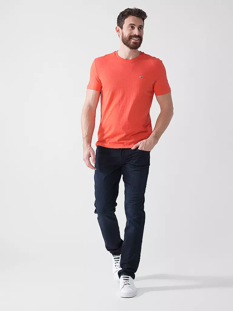 TOMMY JEANS | T-Shirt Slim Fit | Arancione