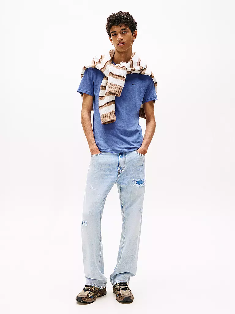 TOMMY JEANS | T-shirt slim fit | Blu chiaro