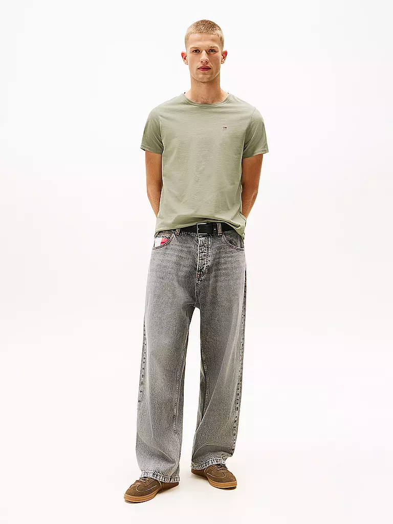 TOMMY JEANS | T-shirt slim fit | Oliva