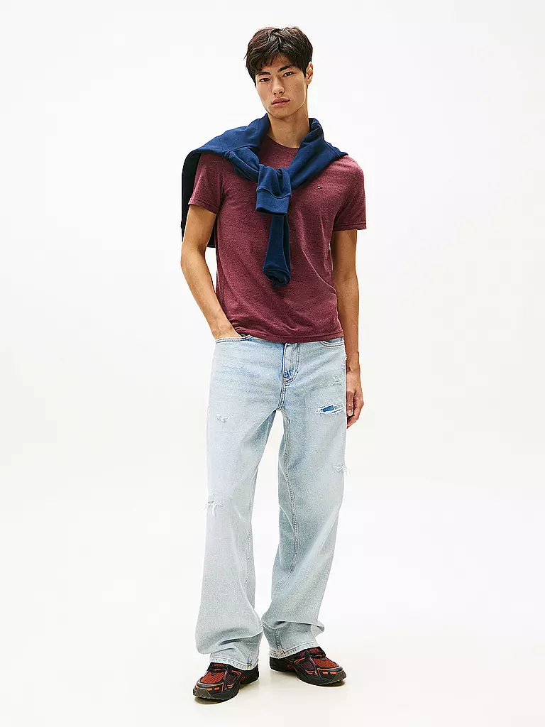 TOMMY JEANS | T-shirt slim fit | Rosso scuro
