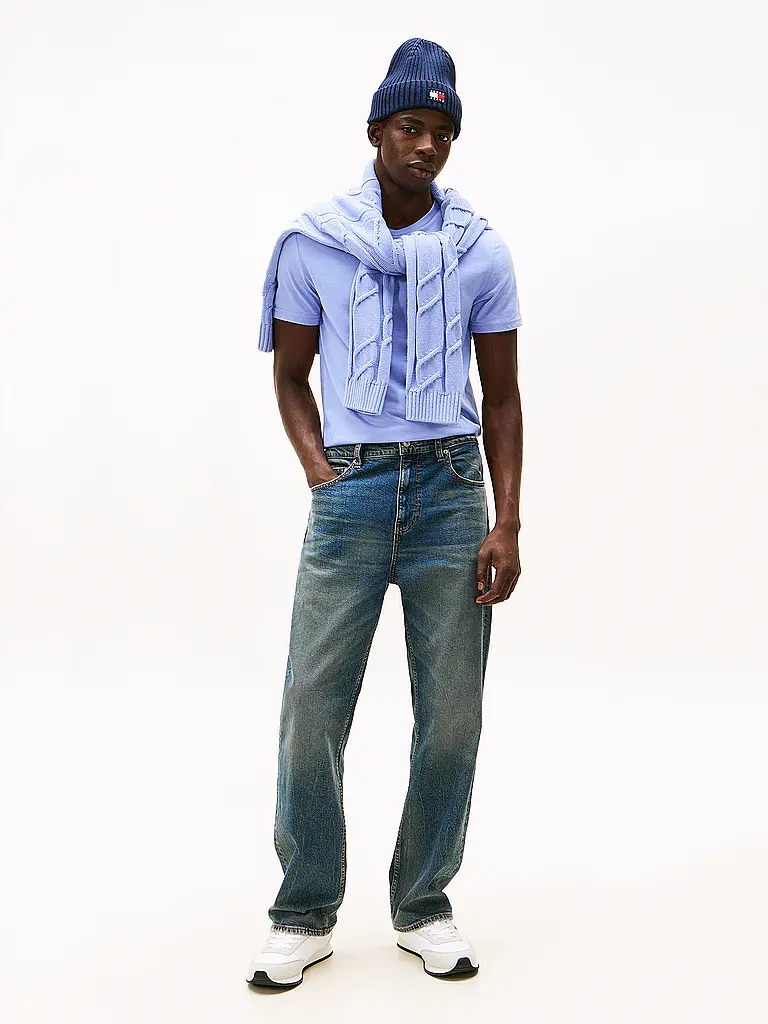 TOMMY JEANS | T-shirt slim fit | Blu chiaro