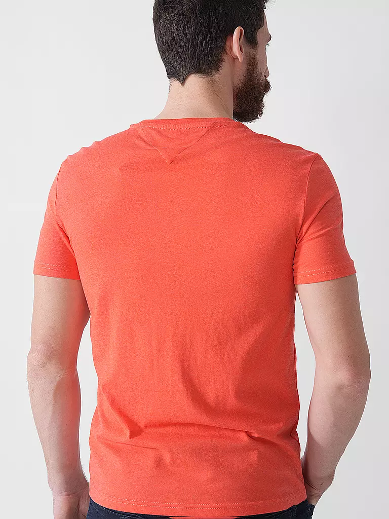 TOMMY JEANS | T-Shirt Slim Fit | Arancione