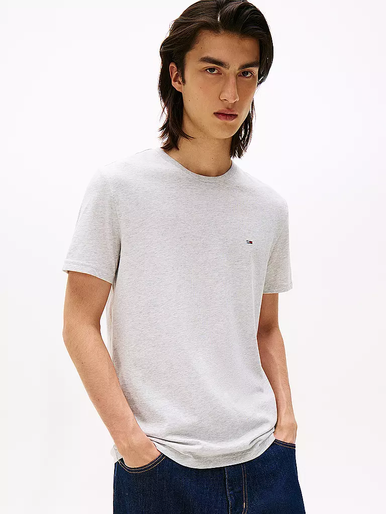 TOMMY JEANS | T-shirt slim fit | Grigio chiaro