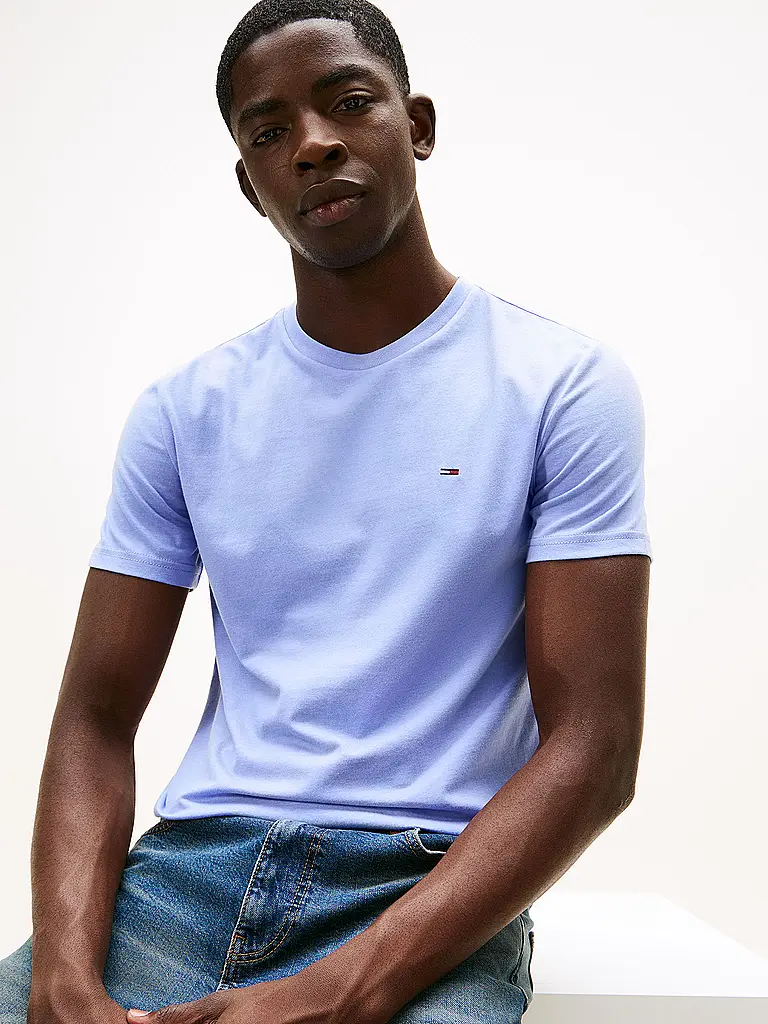 TOMMY JEANS | T-shirt slim fit | Blu chiaro