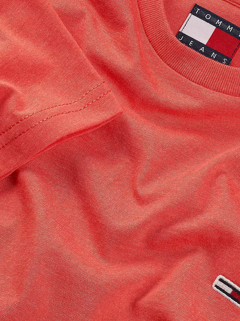 TOMMY JEANS | T-Shirt Slim Fit | Arancione