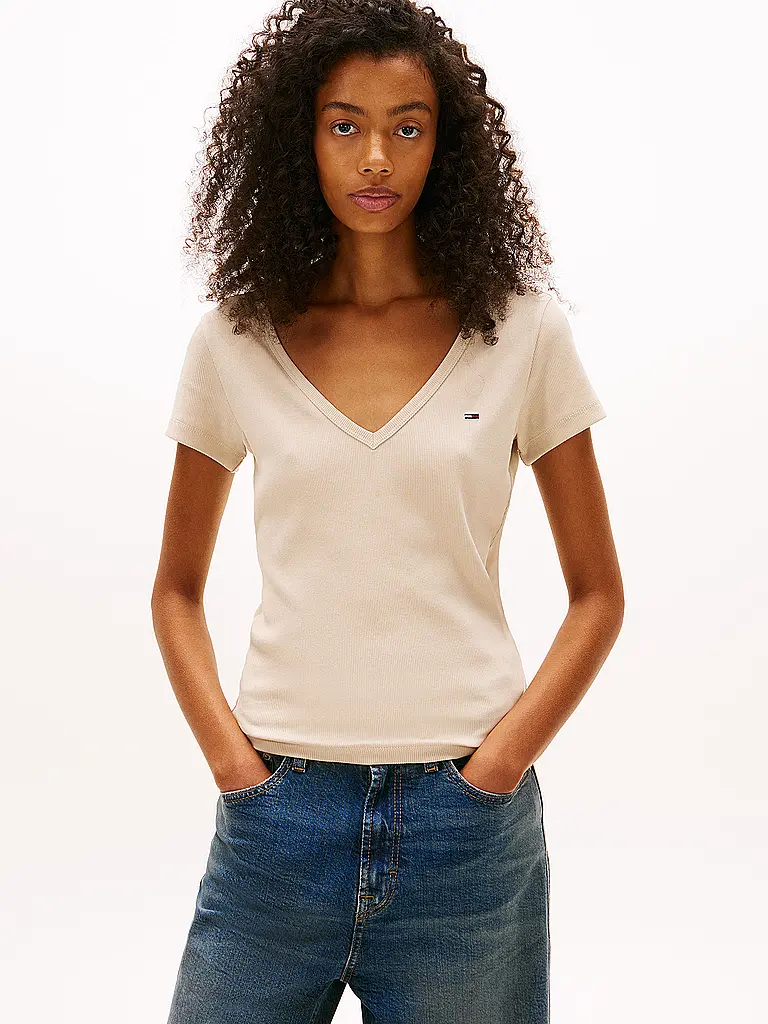 TOMMY JEANS | T-shirt | Beige