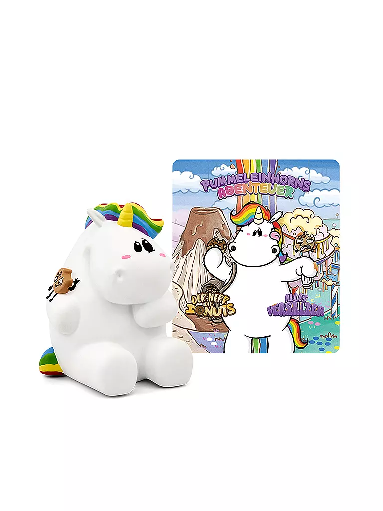 TONIES | Hörfigur - Pummel & Friends - Das Pummeleinhorn: Der Herr der Donuts & Alles versalzen | Senza colore