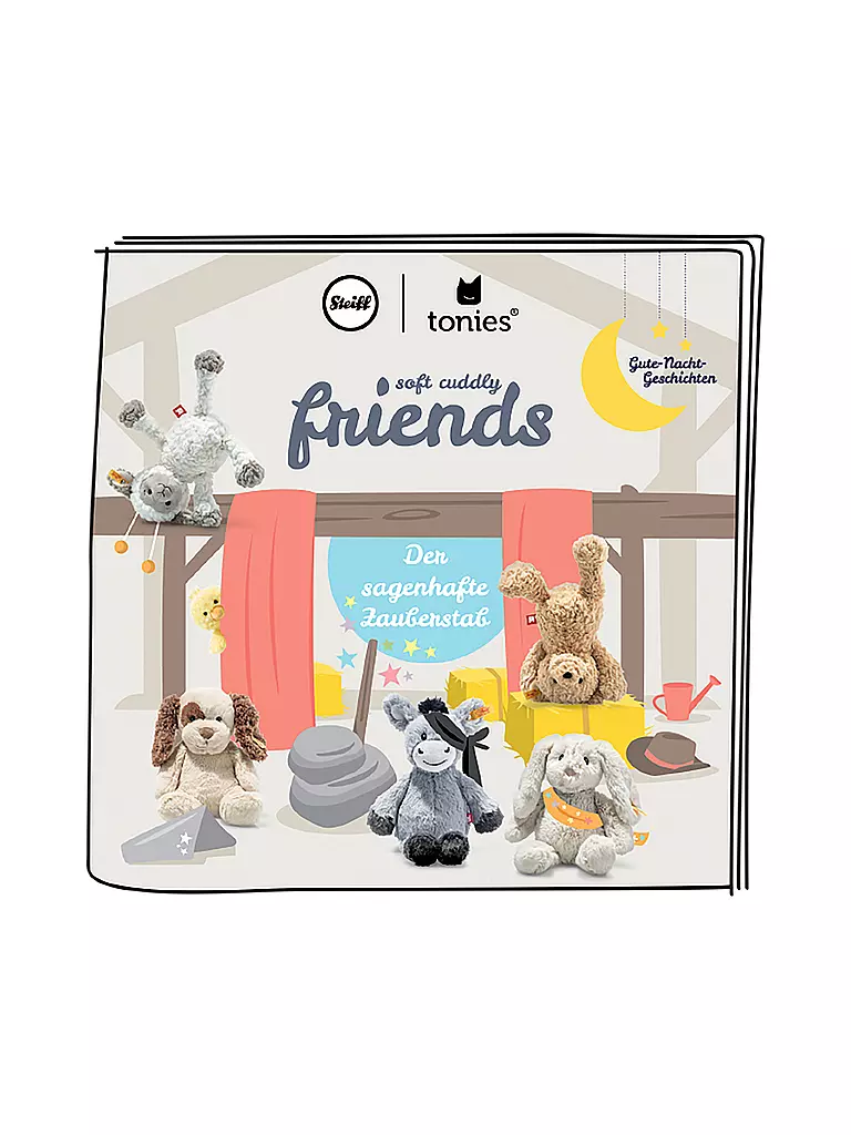 TONIES | Hörfigur - Steiff Soft Cuddly Friends mit Hörspiel Dinkie Esel | Senza colore