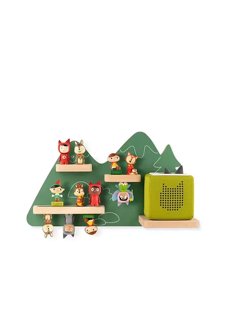 TONIES | Mensola da parete media - Su per la Montagna Magica | Senza colore