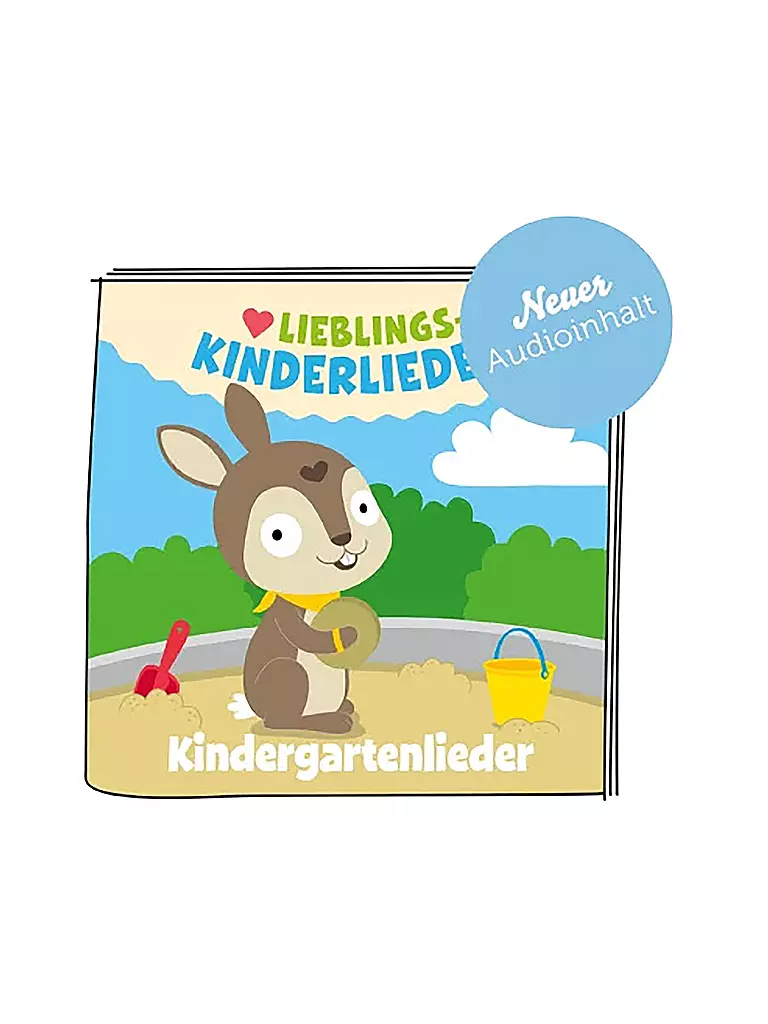 TONIES | Personaggio audio - 30 canzoni preferite per bambini - Canzone per l'asilo | Senza colore
