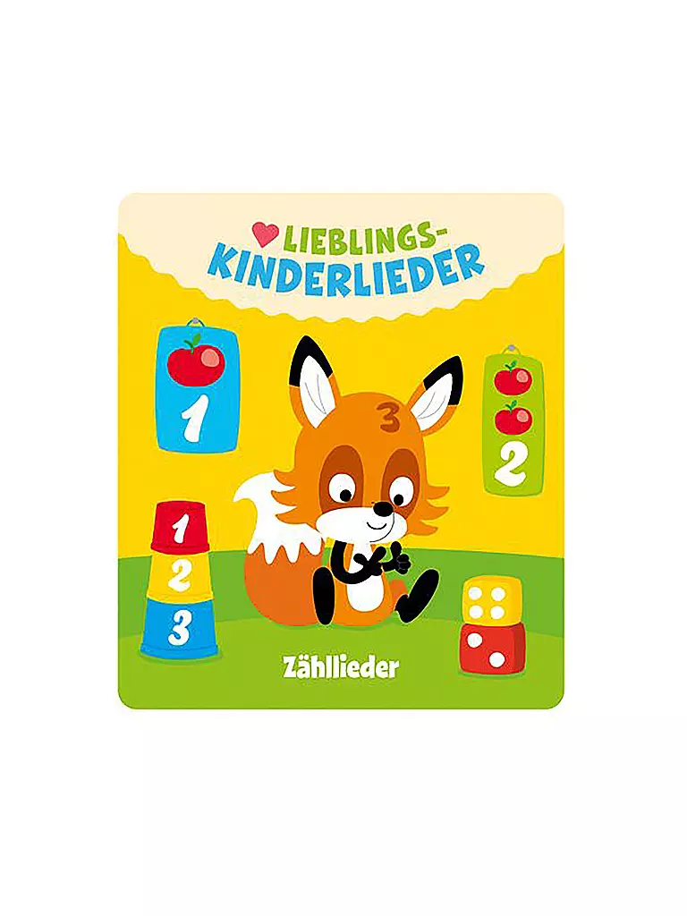 TONIES | Personaggio audio - Canzoncine per bambini preferite - Canzoni per contare | Senza colore