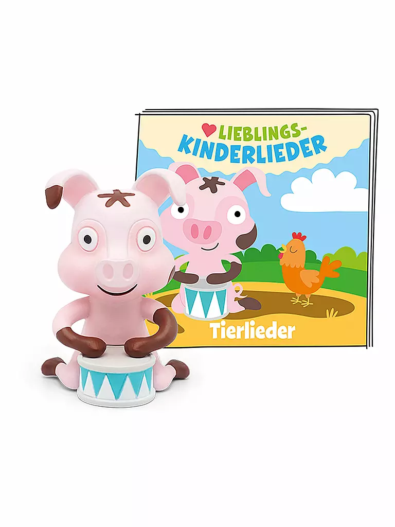 TONIES | Personaggio audio - Canzoni preferite per bambini - Canzoni di animali | Senza colore