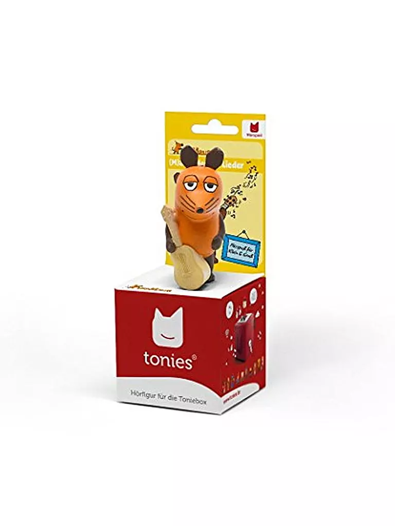 TONIES | Personaggio audio - Die Maus (M) Canzoni Mauserlesene | Senza colore