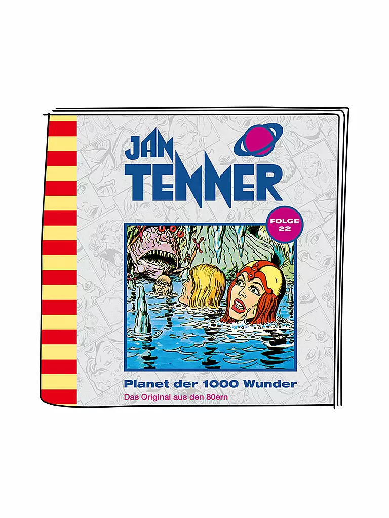 TONIES | Personaggio audio - Jan Tenner - Il pianeta delle 1000 meraviglie | 
