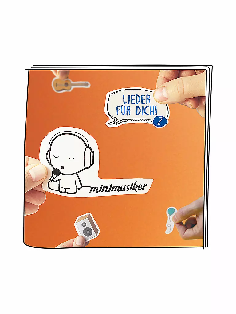 TONIES | Personaggio audio - Minimusiker - Canzoni per te 2 | Senza colore