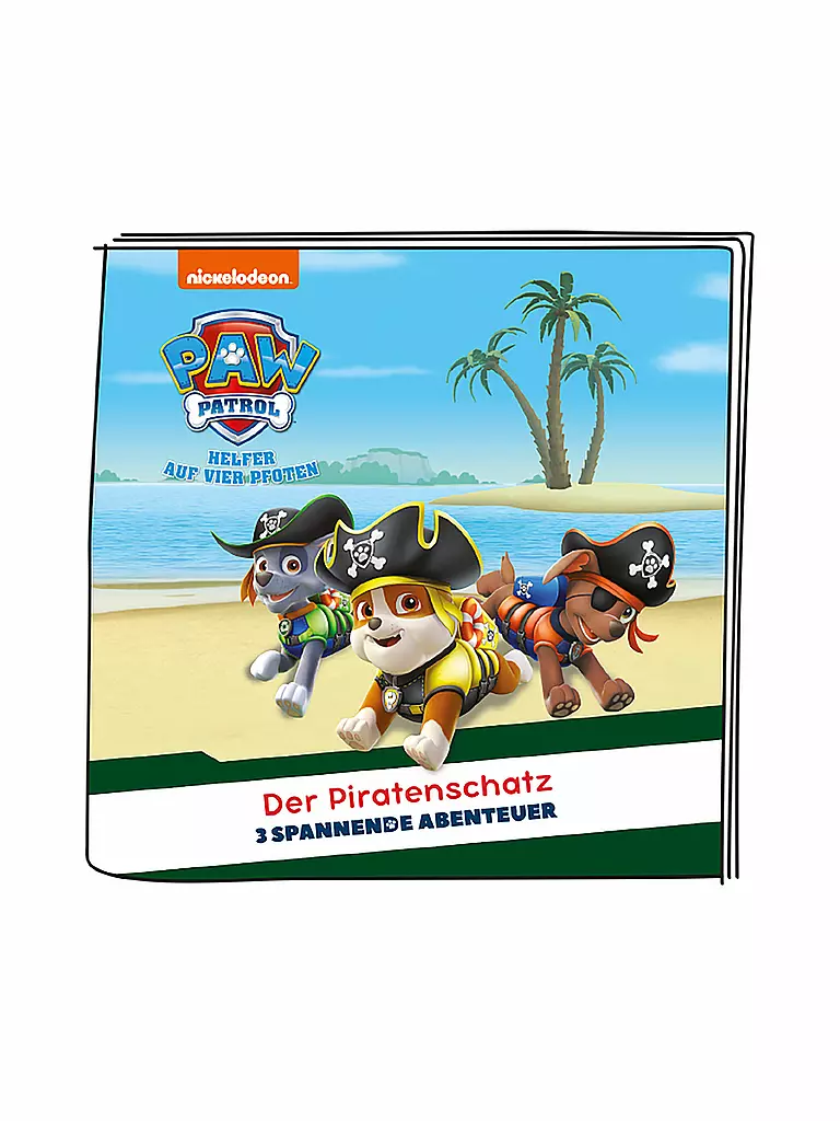 TONIES | Personaggio audio - Paw Patrol - Il tesoro dei pirati | Senza colore