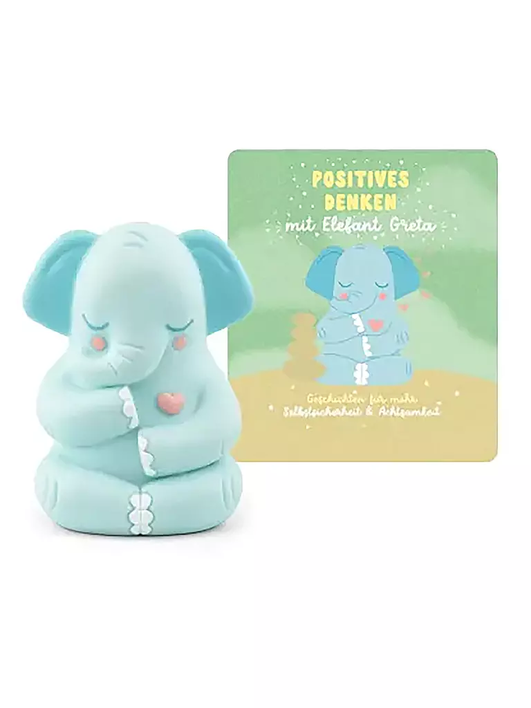 TONIES | Personaggio audio - Pensiero positivo con l'elefante Greta | Multicolore