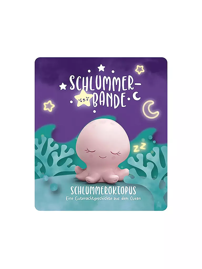 TONIES | Personaggio audio - Polpo dormiglione - Storia della buonanotte dall'oceano | Multicolore