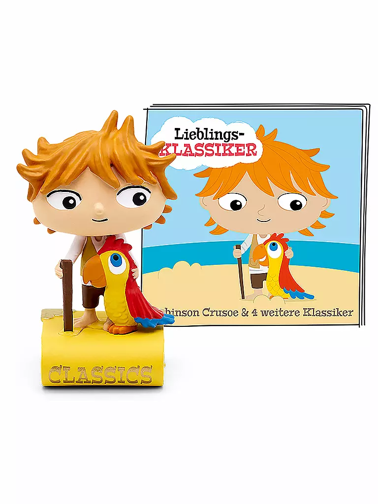 TONIES | Personaggio audio - Robinson Crusoe e altri classici | Senza colore