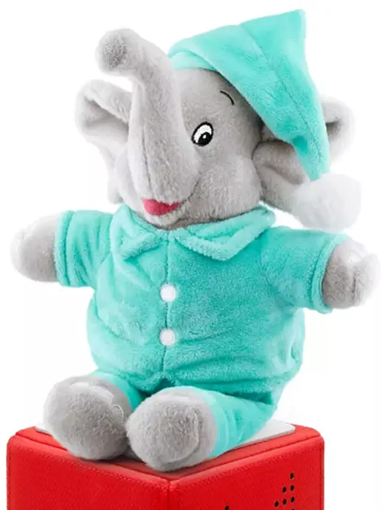 TONIES | Personaggio audio - Storie della buonanotte - Peluche Benjamin Blümchen | Senza colore