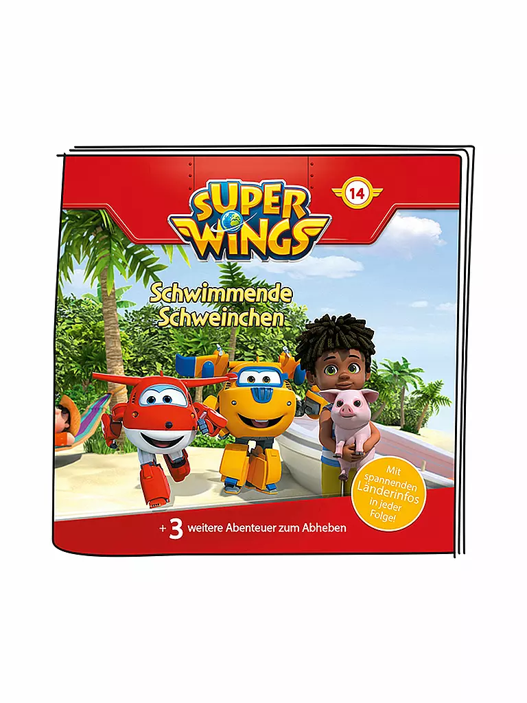 TONIES | Personaggio audio - Super Wings - Maialini galleggianti | 