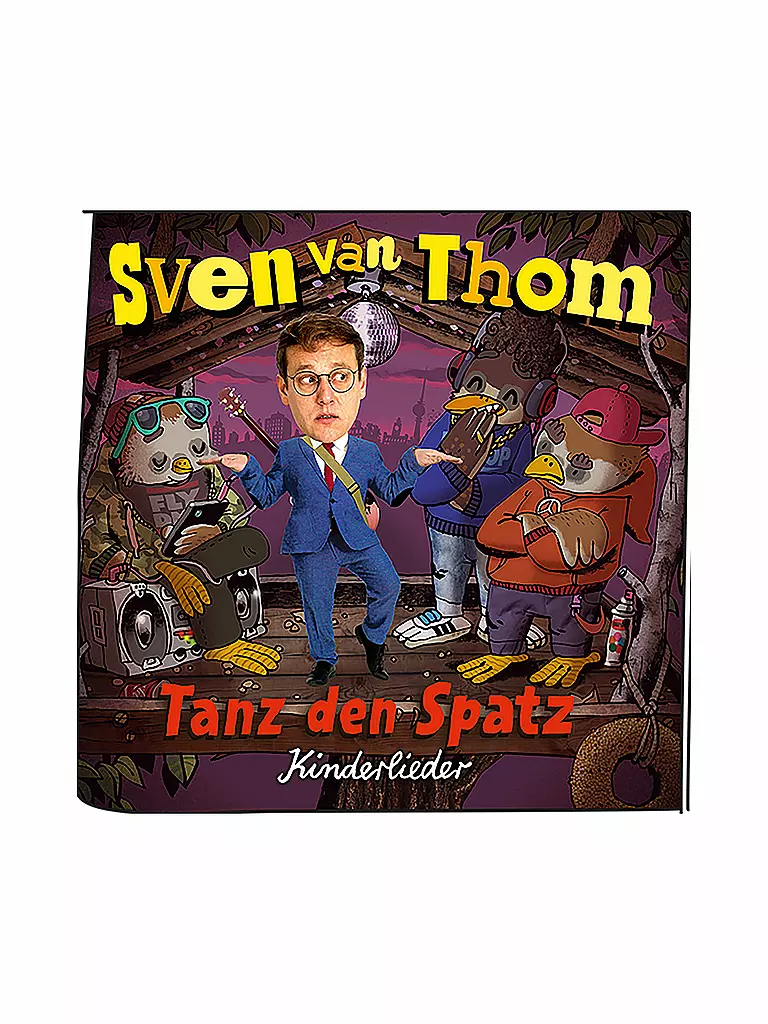 TONIES | Personaggio audio - Sven van Thom - Balla il passero | Senza colore