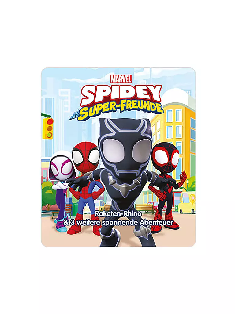 TONIES | Spidey e i suoi Super Amici - La squadra di Spidey e altre 3 emozionanti avventure | 
